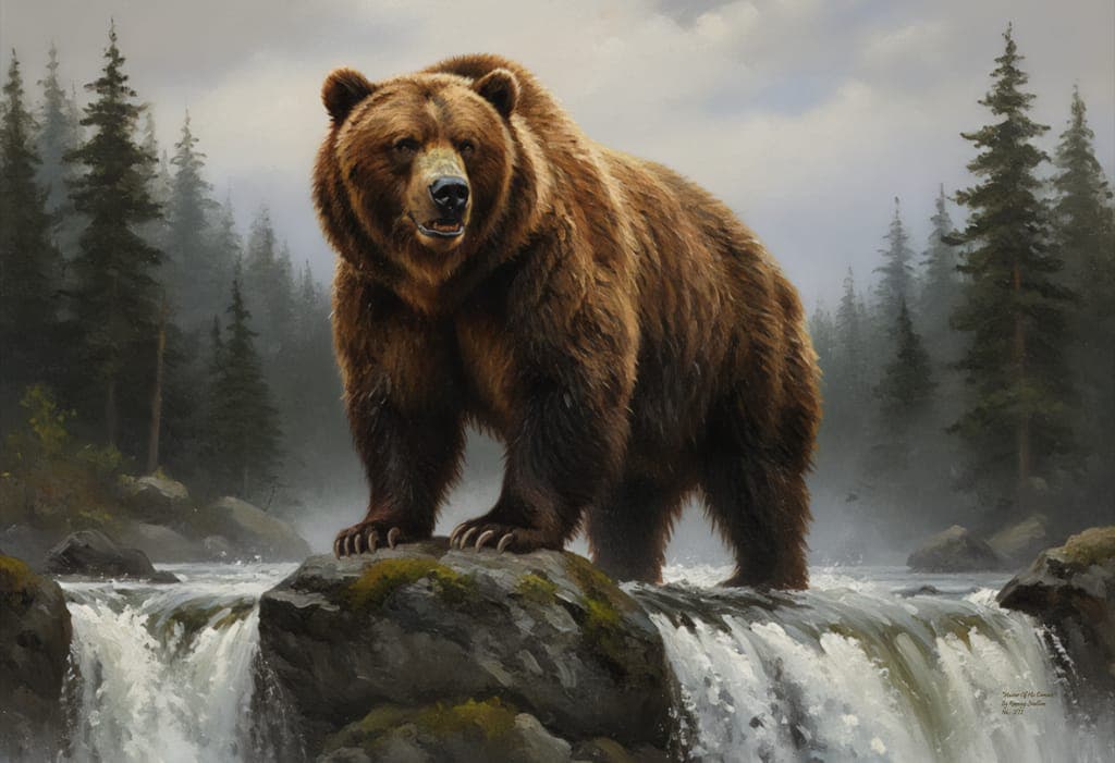 The Kodiak Brown Bear