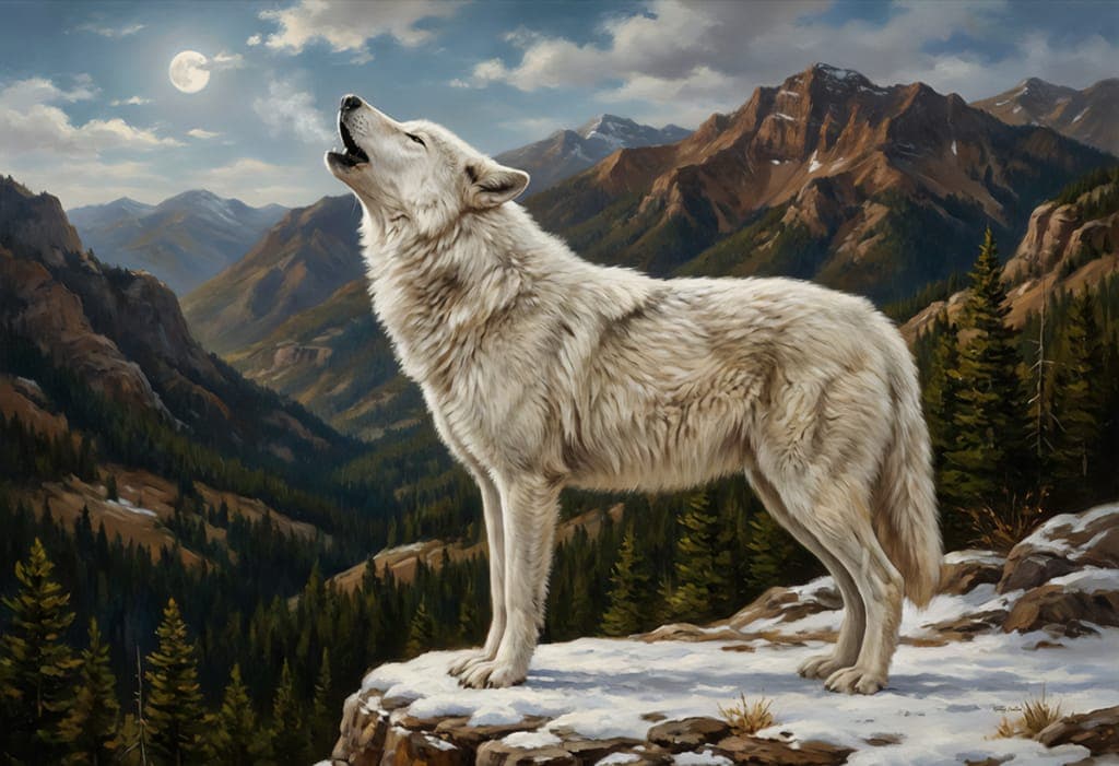 The White Wolf Howls